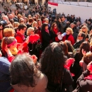 February 14, 2014 - Flash mob One Billion Rising for Justice