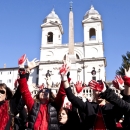 Hands Off Women - HOW - Flash mob One Billion Rising