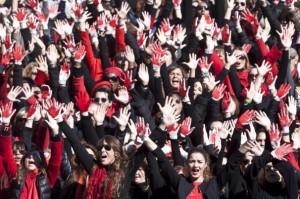 Violenza contro donne - Roma