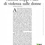 L'Osservatore Romano - Ancora troppi i casi di violenza sulle donne